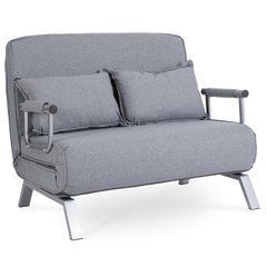 Крісло двомісне розкладне MEBEL ELITE BART 2 Сірий