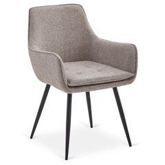 Стул EDRICK Mebel Elite Ткань Коричневый реальная фотография