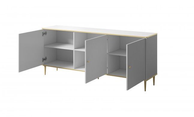 Комод Glamour Cama 180 Белый реальная фотография
