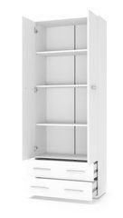 Витрина LIMA REG-2 Halmar 200 Белый реальная фотография
