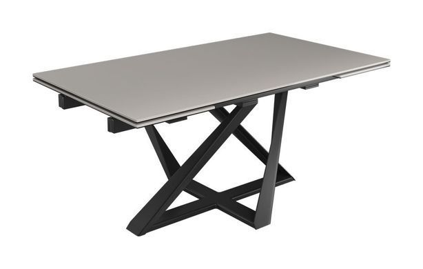 Стіл обідній FLEETWOOD NEW Nicolas 160X90 Кераміка Молочний жива фотографія