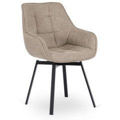 Стілець поворотний MEBEL ELITE LUNA 2 Бежевий / тканина жива фотографія