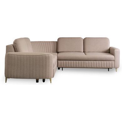 Кутовий диван MEBEL ELITE FLIN 250&nbsp;см Беж (правий)