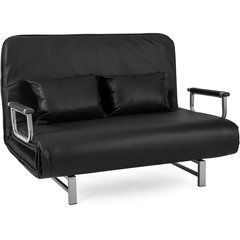 Диван раскладной DARK 2 Mebel Elite Черный