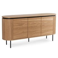 Комод с тремя дверями BECK Mebel Elite 160 Дуб реальная фотография