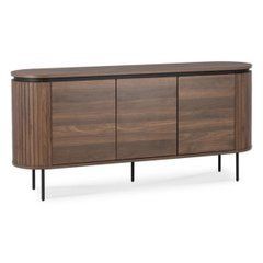 Комод с тремя дверями BECK Mebel Elite 160 Орех реальная фотография