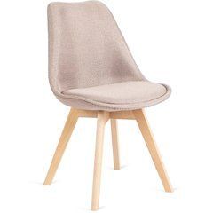Стілець MEBEL ELITE NEVEL Бежевий жива фотографія