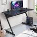 Стіл комп'ютерний Dexter DX1200 AMF 120x60 Антрацит жива фотографія