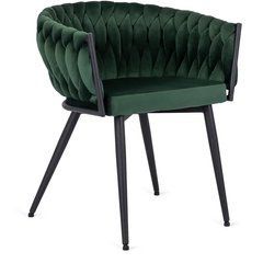 Стілець EMPOLI Velvet Mebel Elite Зелений жива фотографія