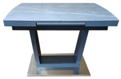 Стол Раскладной DT 8073 SMALL DAOSUN 100(140)x70 Керамика Серый реальная фотография
