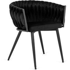 Стілець EMPOLI Velvet Mebel Elite Чорний жива фотографія