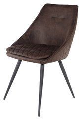 Стілець DC-9552А DAOSUN Темно-коричневий жива фотографія