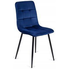 Стілець PERU Velvet Mebel Elite Темно-синій жива фотографія