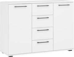 Комод FLEX KM-2&nbsp;Halmar 116x40 Белый реальная фотография