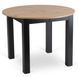 Стол раскладной MEBEL ELITE HARRY 102(142)х102 см Дуб артизан/Черный реальная фотография