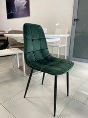 Стул K-417 Velvet Halmar Зеленый реальная фотография