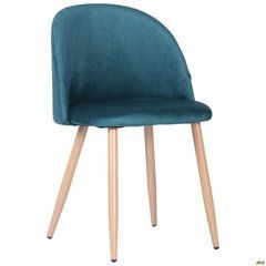 Стілець Sherry beech Velvet AMF Зелений жива фотографія