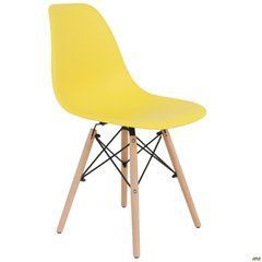 Стілець Aster RL Wood AMF Пластик жовтий жива фотографія