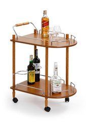 Барный столик BAR-4 Halmar Дуб 60x40x75 реальная фотография