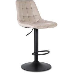 Барний стілець ARCOS 2 Velvet Mebel Elite бежевий жива фотографія