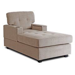 Кресло для отдыха MEBEL ELITE NEO Бежевый Ткань