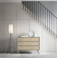 Комод Perfect Home Форест / Forest KSZ106 з 3 шухлядами Евкаліпт/ялиця сканді жива фотографія