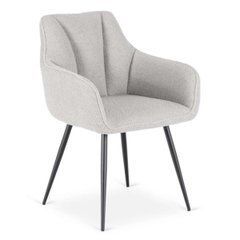 Стілець NAWARA Mebel Elite Boucle Сірий жива фотографія
