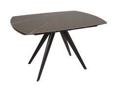 Стол раскладной COVENTRY Nicolas 130(200)x90 Керамика Черный реальная фотография