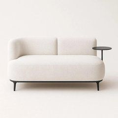 Дизайнерский диван со столиком SOFT COMFORT Mille Белый