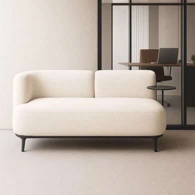 Дизайнерське диван зі столиком SOFT COMFORT Mille Білий
