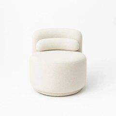 Дизайнерское кресло SOFT CLOUD Mille Букле Белый